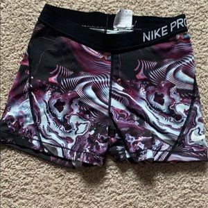 Nike spandex shorts
